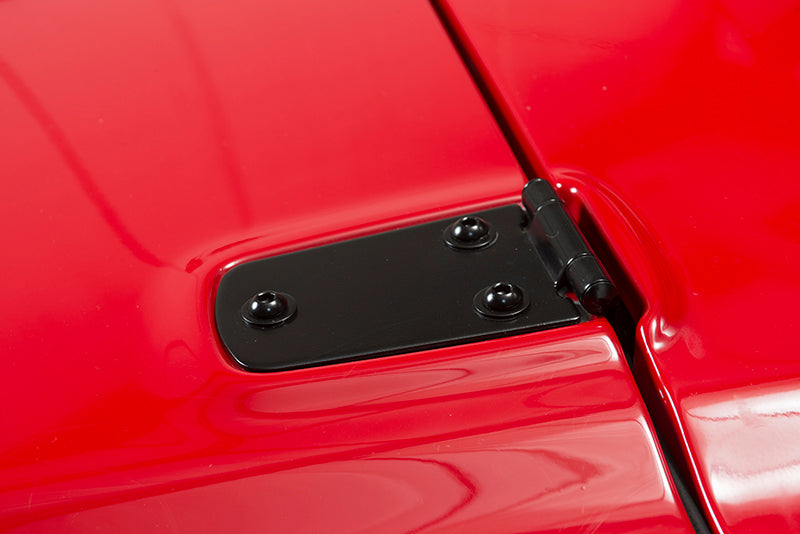 Kentrol Jeep TJ Hood Hinge Pair 97-06 Wrangler TJ Powdercoat Black Kentrol