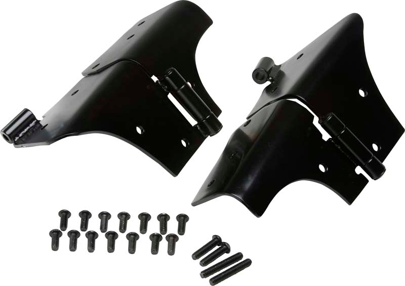 Kentrol Jeep TJ Windshield Hinge Pair 97-06 Wrangler TJ Powdercoat Black Kentrol