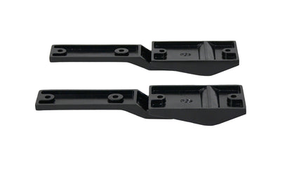 Jeep TJ Tailgate Hinge Pair 97-06 Wrangler TJ Powdercoat Black Kentrol-1