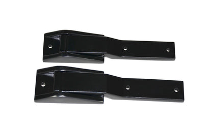 Jeep TJ Tailgate Hinge Pair 97-06 Wrangler TJ Powdercoat Black Kentrol-4