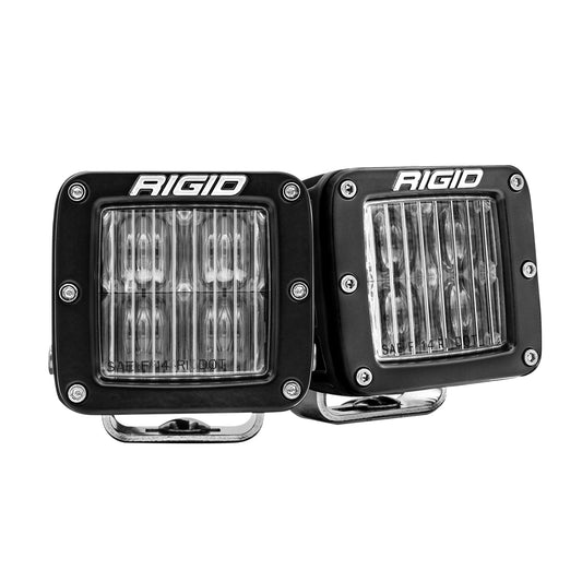 SAE Fog Light White Pair D-Series Pro Rigid Industries