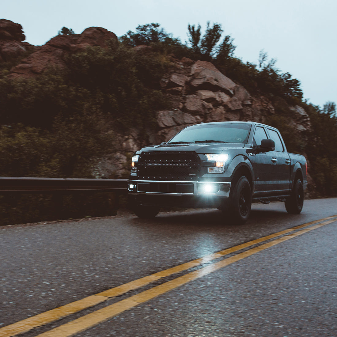 Rigid Industries SAE Fog Light White Pair D-Series Pro RIGID Industries