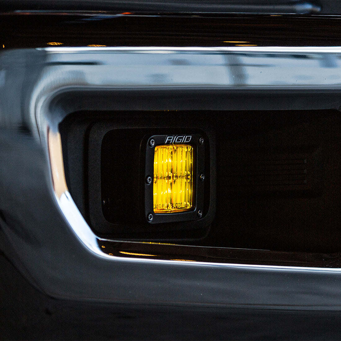 SAE J583 Compliant Selective Yellow Fog Light Pair D-Series Pro Street Legal Surface Mount Rigid Industries-3