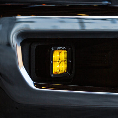 SAE J583 Compliant Selective Yellow Fog Light Pair D-Series Pro Street Legal Surface Mount Rigid Industries-3