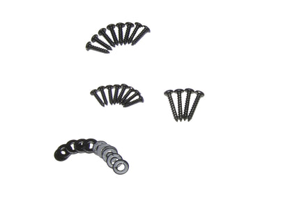 Jeep TJ Wire Mesh Guard Set 6 Pieces 97-06 Wrangler TJ Powdercoat Black Kentrol-5