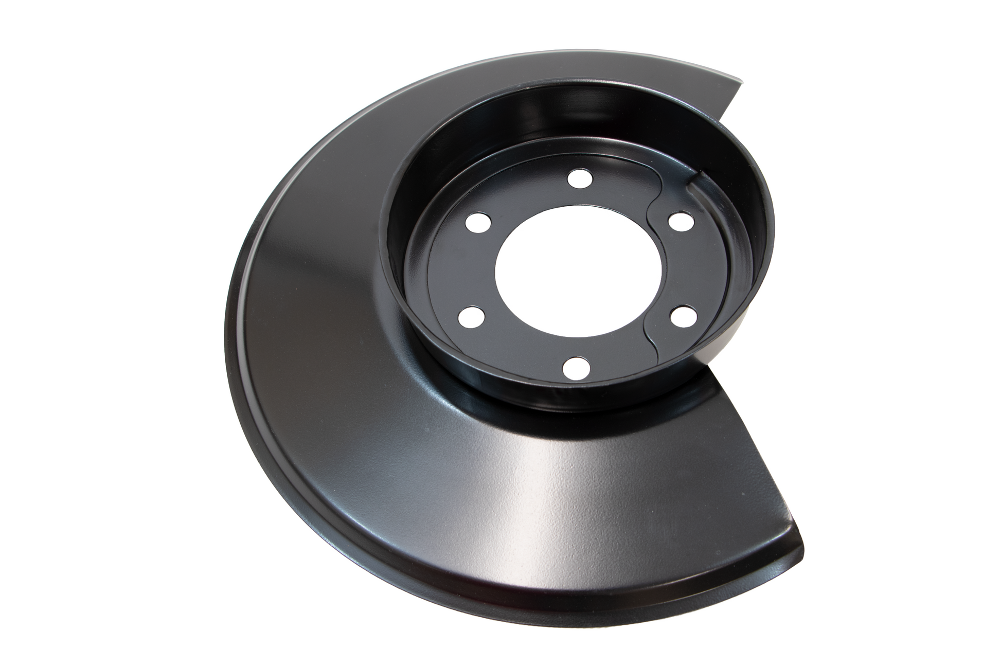 Kentrol Jeep CJ Disc Brake Dust Cover for 76-78 Jeep CJ Black Powdercoat Stainless Kentrol