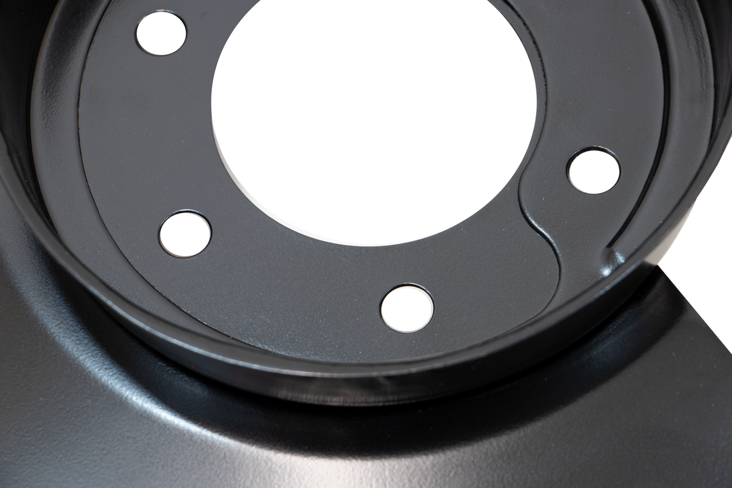 Kentrol Jeep CJ Disc Brake Dust Cover for 76-78 Jeep CJ Black Powdercoat Stainless Kentrol