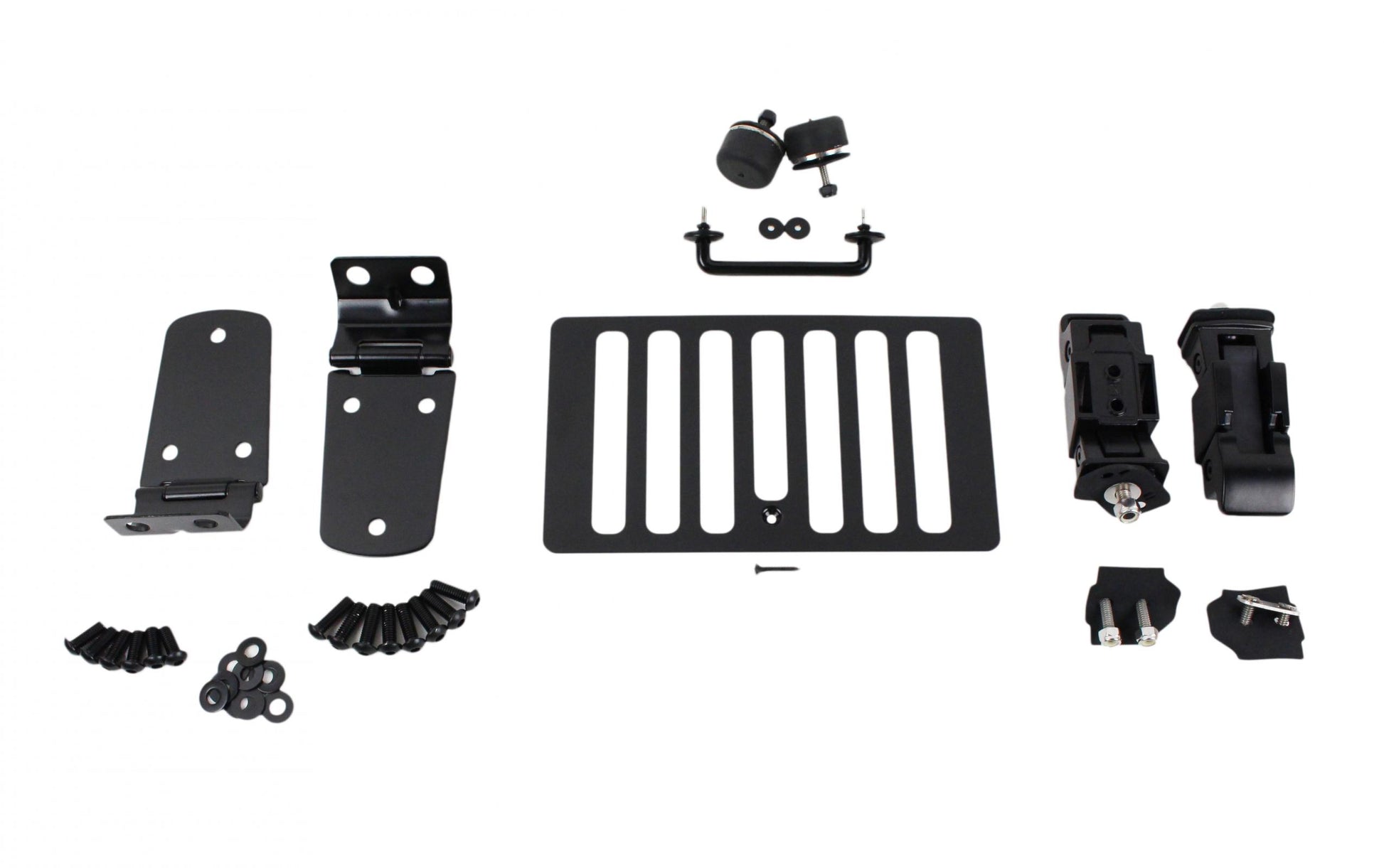 Kentrol Jeep TJ Hood Kit 98-06 Wrangler TJ Powdercoat Black Kentrol