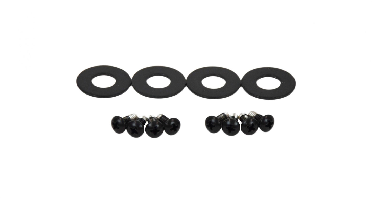 Kentrol Jeep CJ/YJ Interior Door Latch Brackets Pair 81-95 CJ and Wrangler YJ Powdercoat Black Kentrol