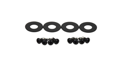 Jeep CJ/YJ Interior Door Latch Brackets Pair 81-95 CJ and Wrangler YJ Powdercoat Black Kentrol-4
