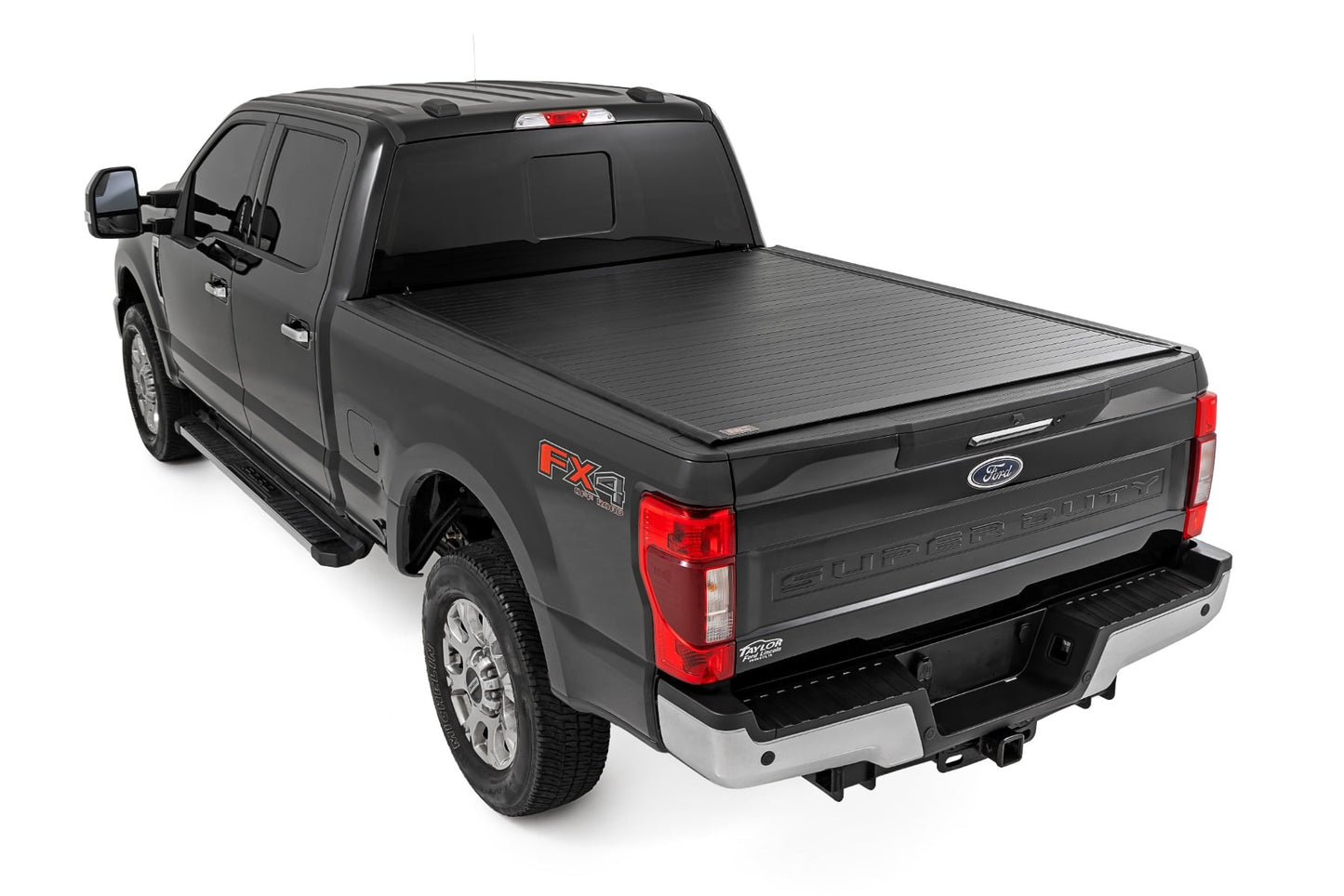 Hard Roll Up Bed Cover 6 Foot 10 Inch Bed Ford F-250/F-350 Super Duty (17-26) Rough Country-2