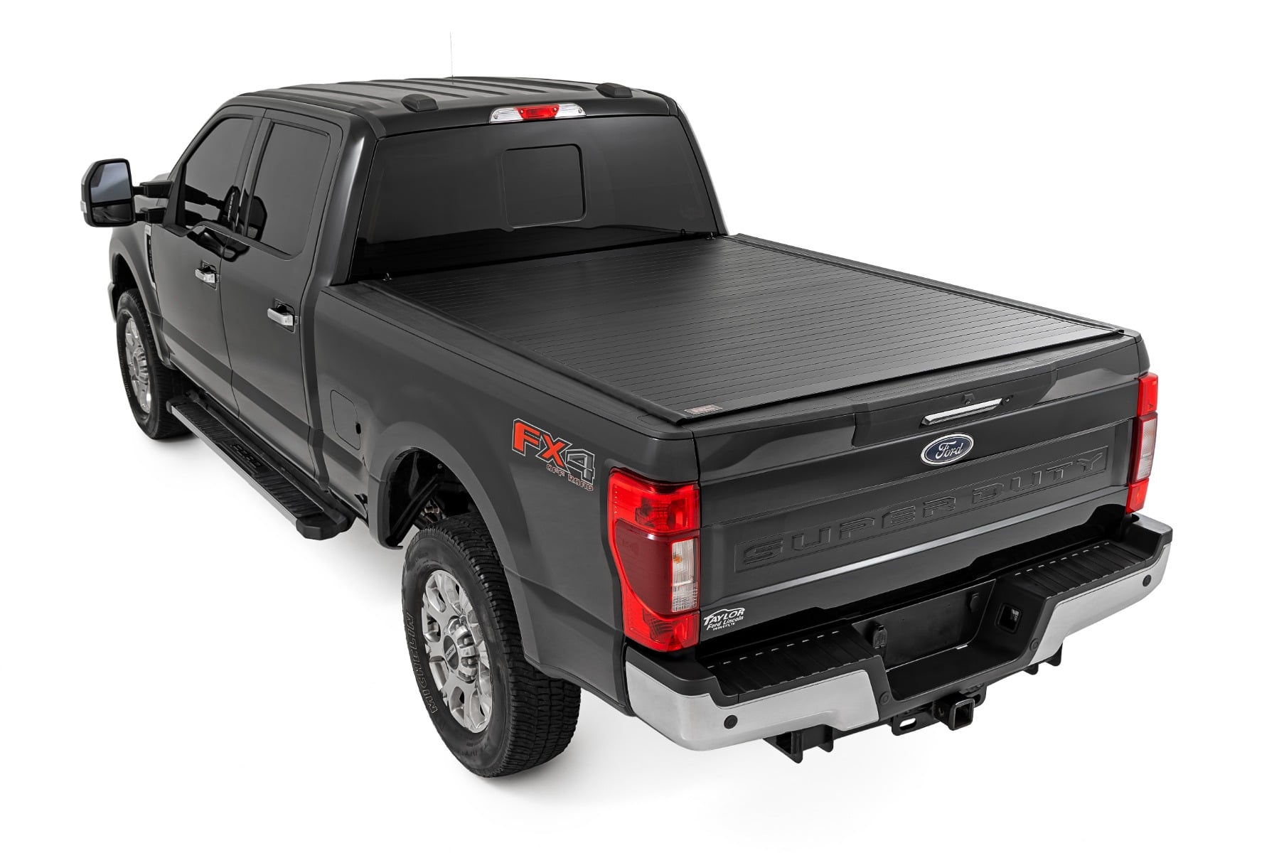 Hard Roll Up Bed Cover 6 Foot 10 Inch Bed Ford F-250/F-350 Super Duty (17-26) Rough Country-2