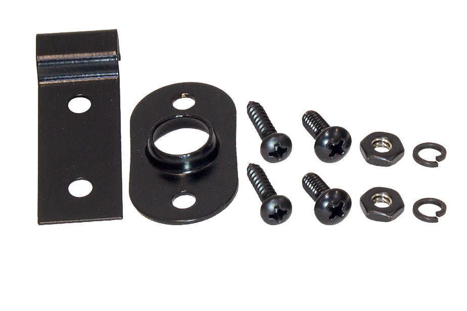 Kentrol Jeep TJ Hood Prop Rod 97-06 Wrangler TJ Powdercoat Black Kentrol