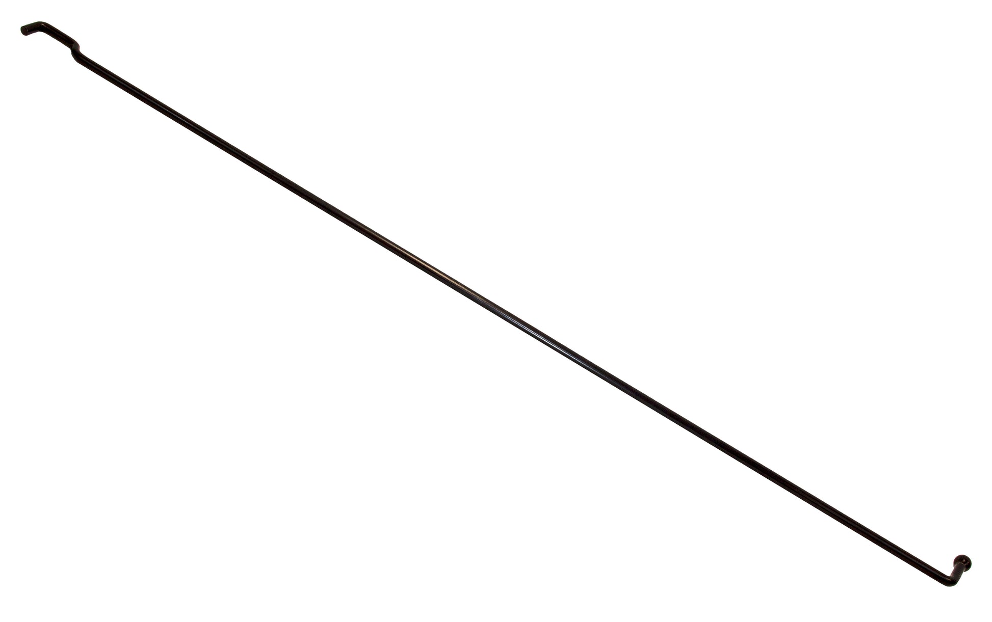 Kentrol Jeep TJ Hood Prop Rod 97-06 Wrangler TJ Powdercoat Black Kentrol