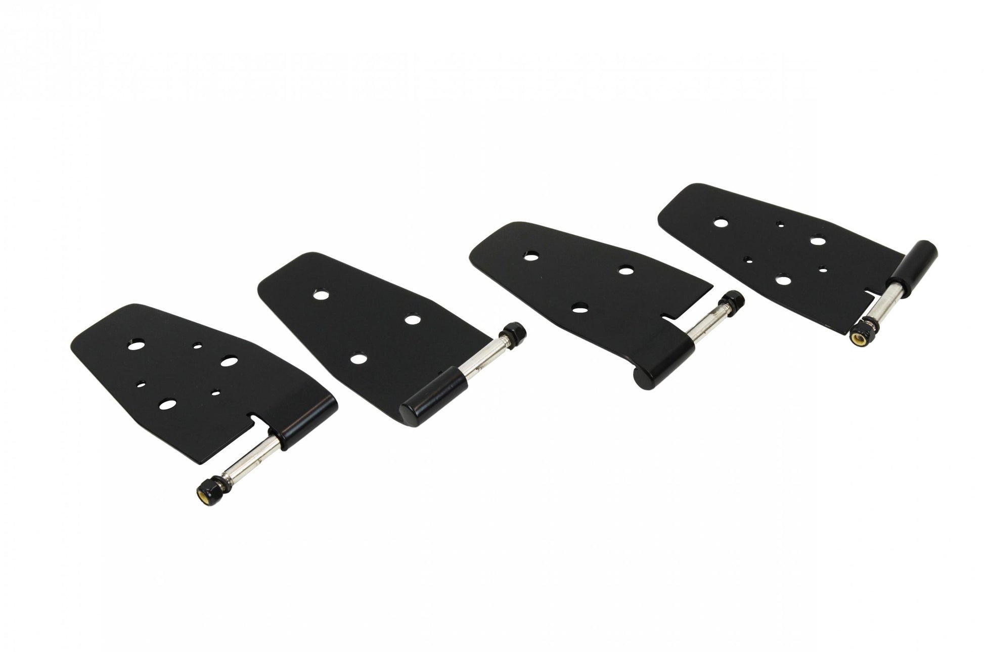 Kentrol Jeep TJ Door Hinge Set 4 Pieces 97-06 Wrangler TJ Powdercoat Black Kentrol
