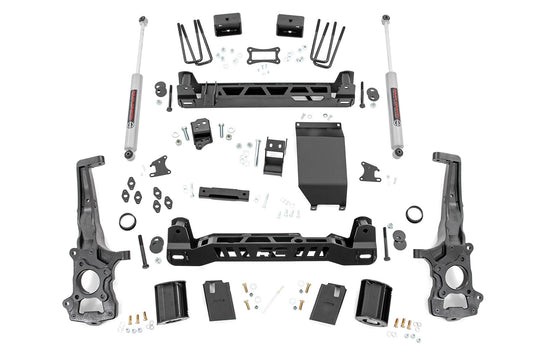 6 Inch Lift Kit Aluminum Knuckles Ford Ranger 4WD (2019-2023) Rough Country