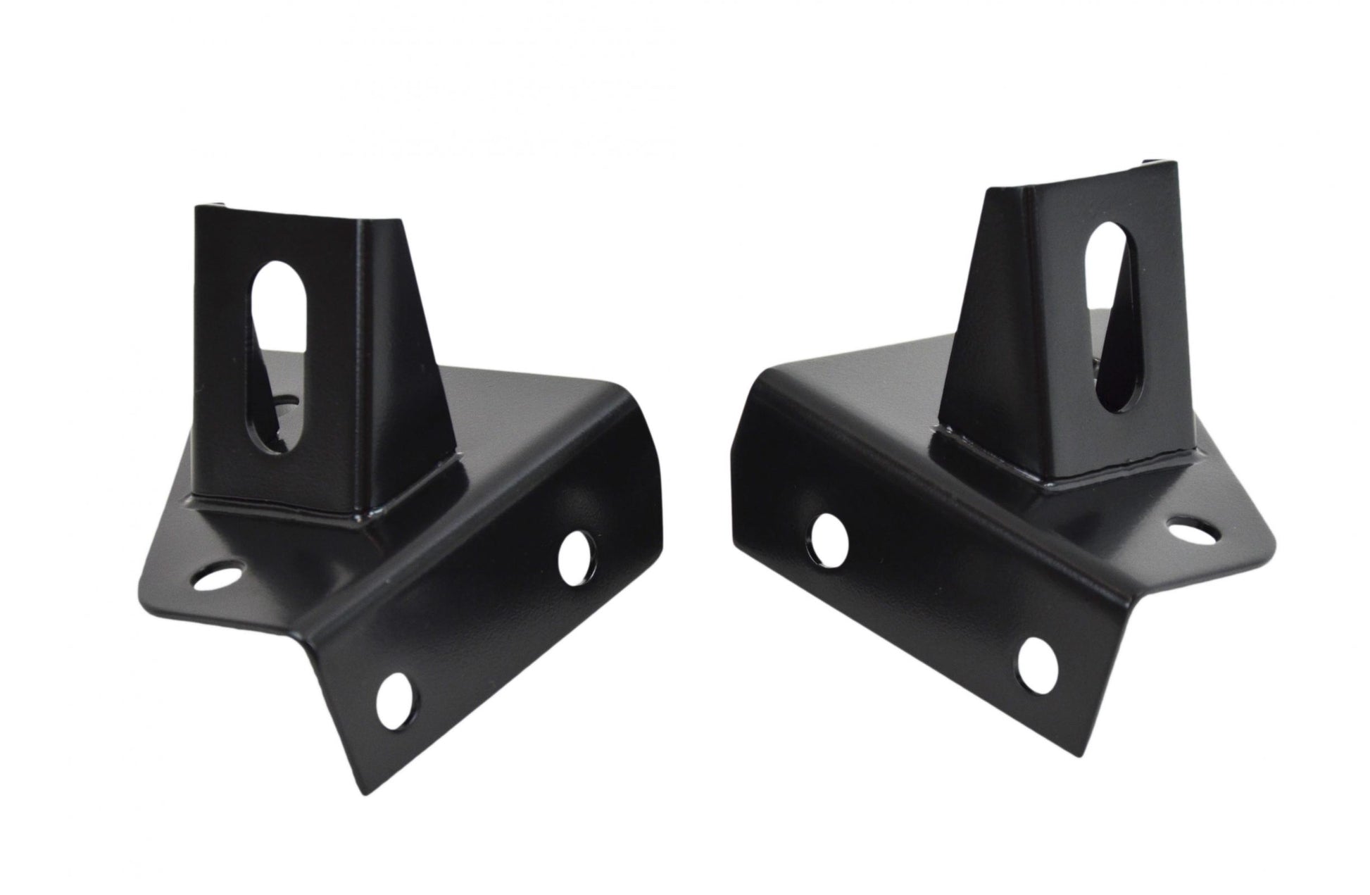 Kentrol Jeep CJ/YJ Light Bracket Pair 76-95 CJ and Wrangler YJ Powdercoat Black Kentrol