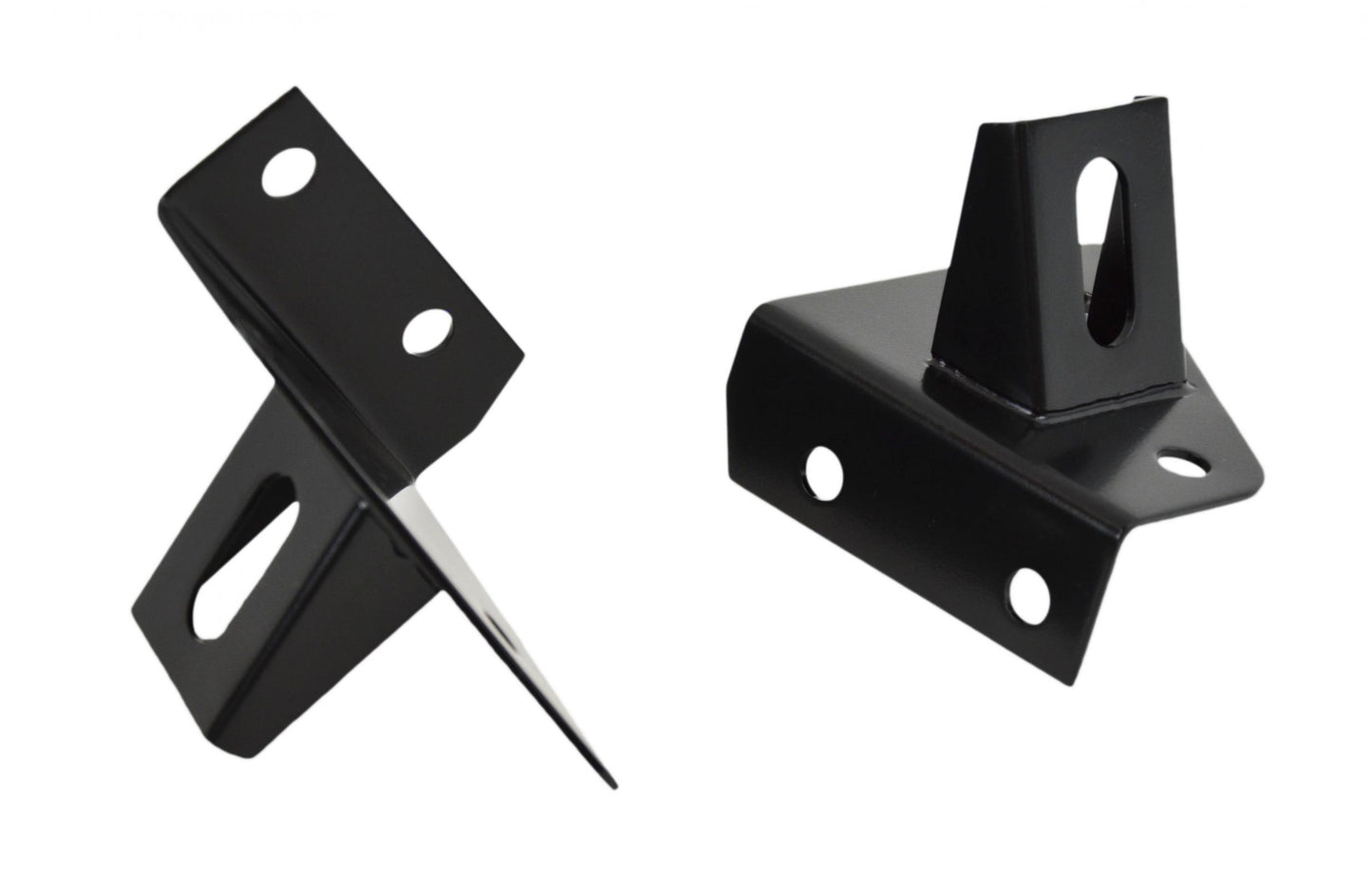 Kentrol Jeep CJ/YJ Light Bracket Pair 76-95 CJ and Wrangler YJ Powdercoat Black Kentrol