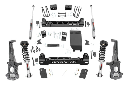 6 Inch Lift Kit N3 Struts Aluminum Knuckles Ford Ranger 4WD (2019-2023) Rough Country