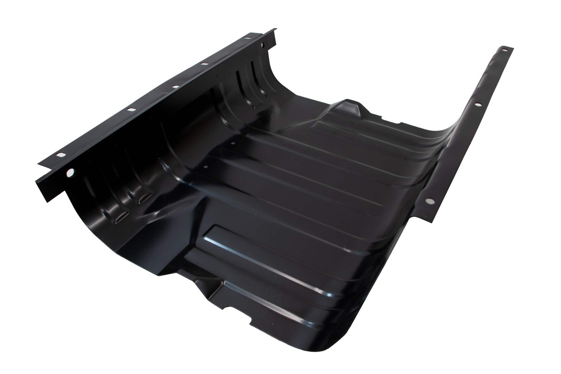 Kentrol Jeep CJ/YJ Gas Tank Skid Plate W/Strap for 76-90 CJ/Wrangler YJ Black Stainless Kentrol