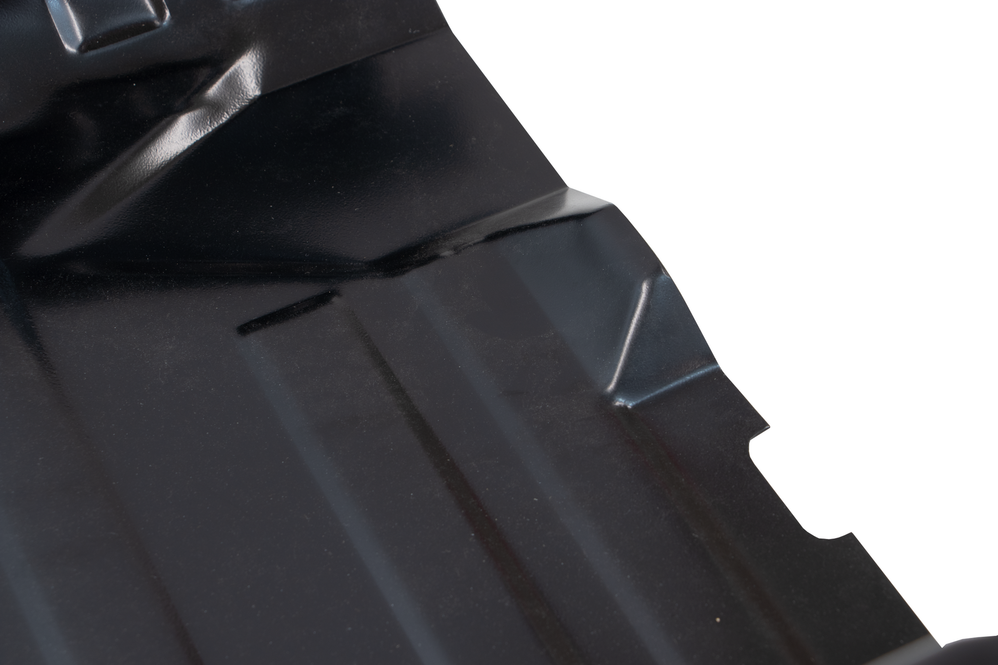 Kentrol Jeep CJ/YJ Gas Tank Skid Plate W/Strap for 76-90 CJ/Wrangler YJ Black Stainless Kentrol