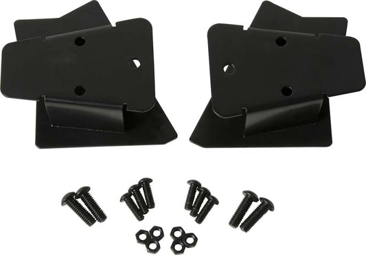 Kentrol Jeep TJ Mirror Relocation Bracket Pair 03-06 Wrangler TJ Powdercoat Black Kentrol