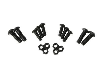 Jeep TJ Mirror Relocation Bracket Pair 03-06 Wrangler TJ Powdercoat Black Kentrol-4