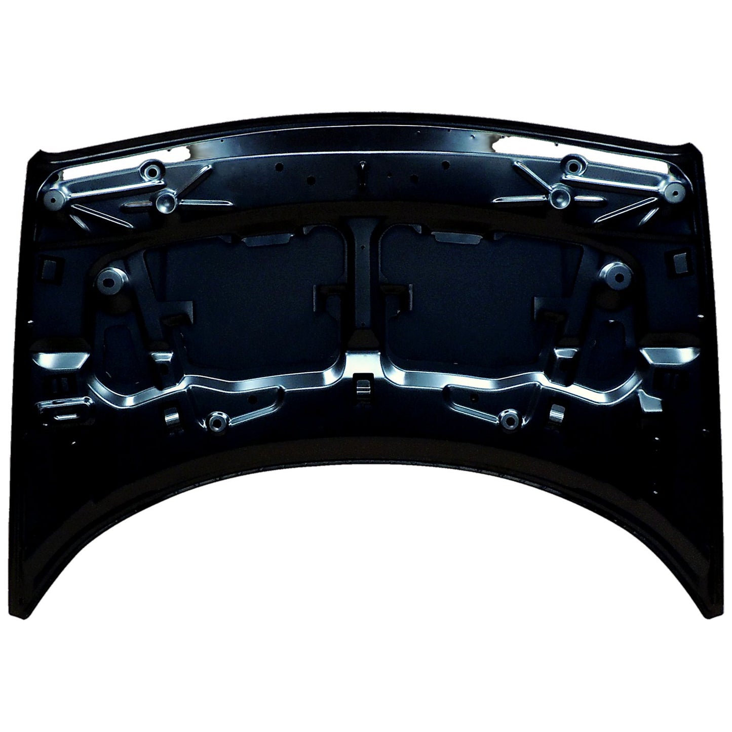 Hood for 2007-2017 Jeep MK Patriot, Black Primed Crown Automotive-3