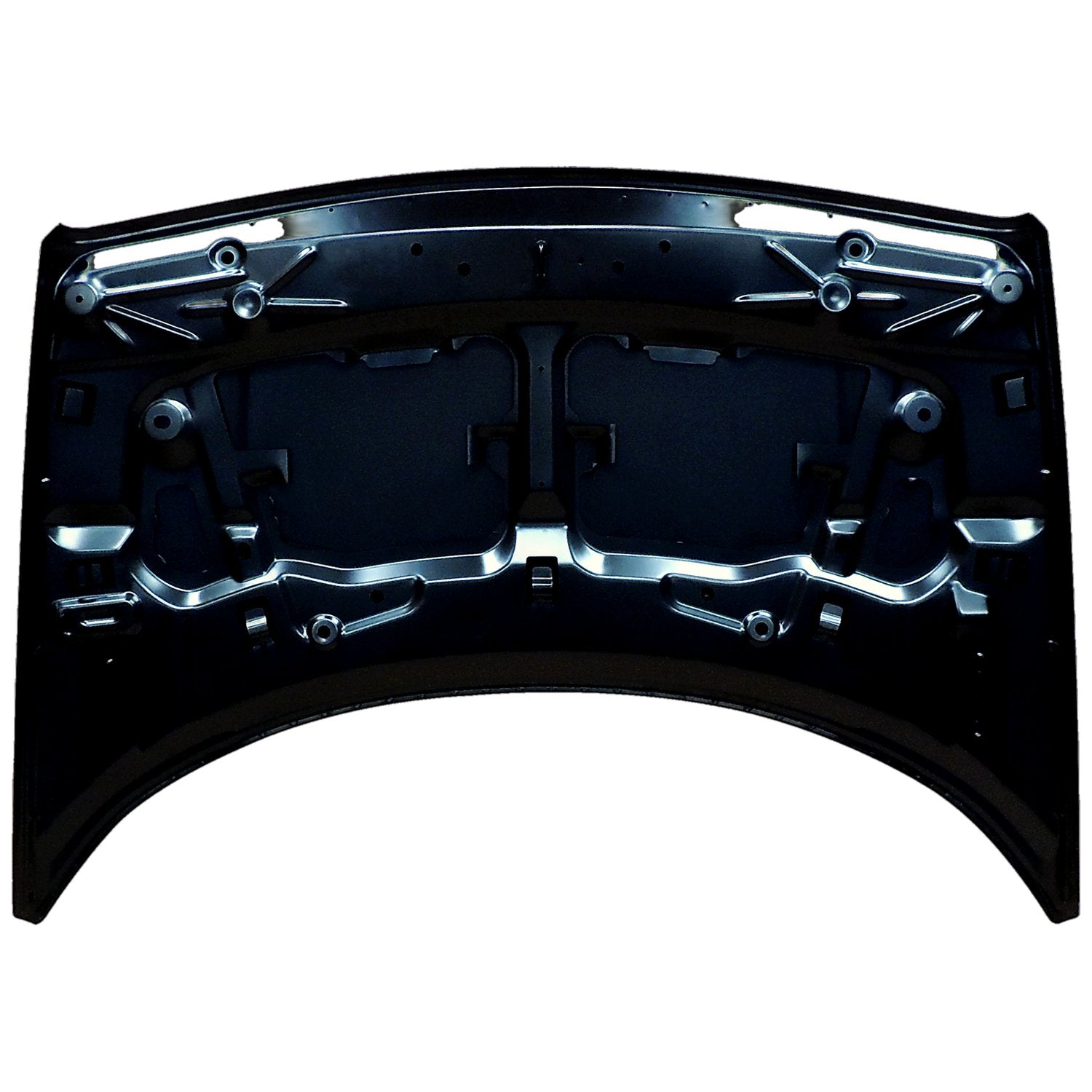 Hood for 2007-2017 Jeep MK Patriot, Black Primed Crown Automotive-3