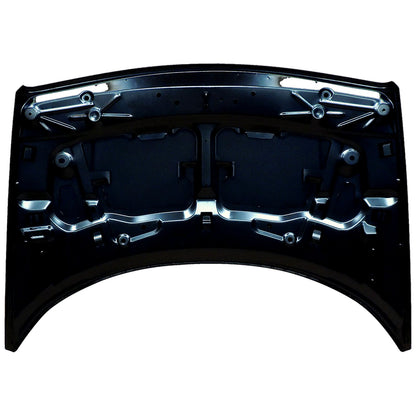 Hood for 2007-2017 Jeep MK Patriot, Black Primed Crown Automotive-3