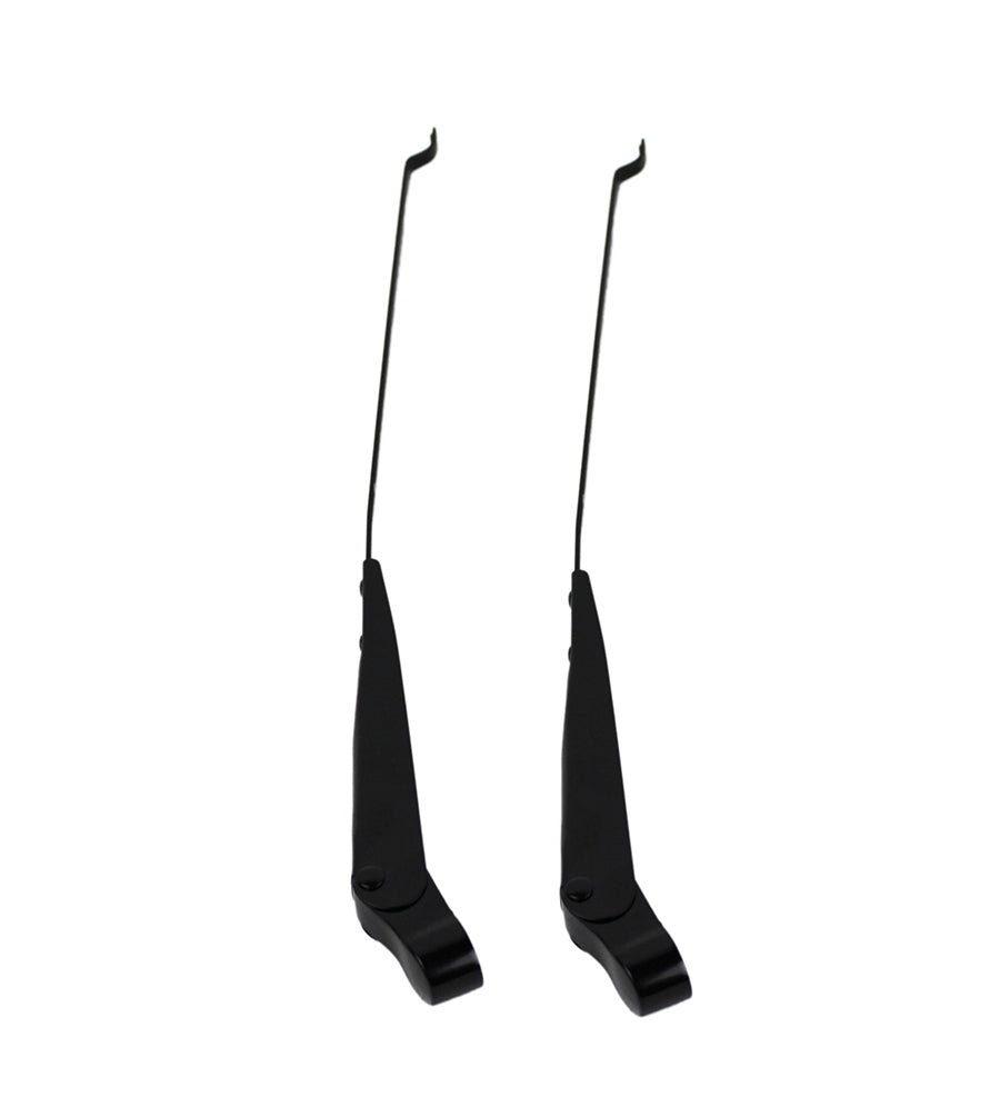 Kentrol Jeep CJ Windshield Wiper Arms Pair 68-86 CJ Powdercoat Black Kentrol