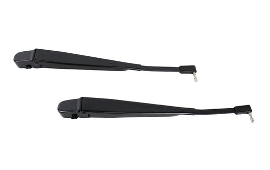 Kentrol Jeep YJ Windshield Wiper Arms Pair 87-95 Wrangler TJ Powdercoat Black Kentrol