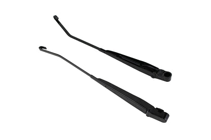 Jeep TJ Windshield Wiper Arms Pair 97-06 Wrangler TJ Powdercoat Black Kentrol-2