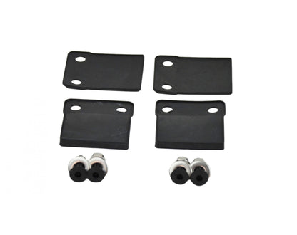 Jeep CJ/YJ Hood Catch Pair TJ Style 42-95 CJ and Wrangler YJ Powdercoat Black Kentrol-4