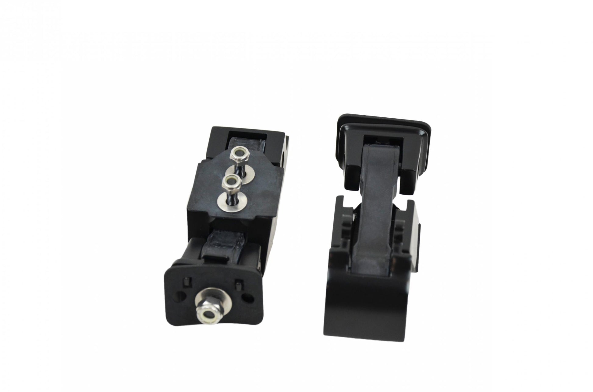 Kentrol Jeep JK Hood Catch Pair 07-18 Wrangler JK Powdercoat Black Kentrol