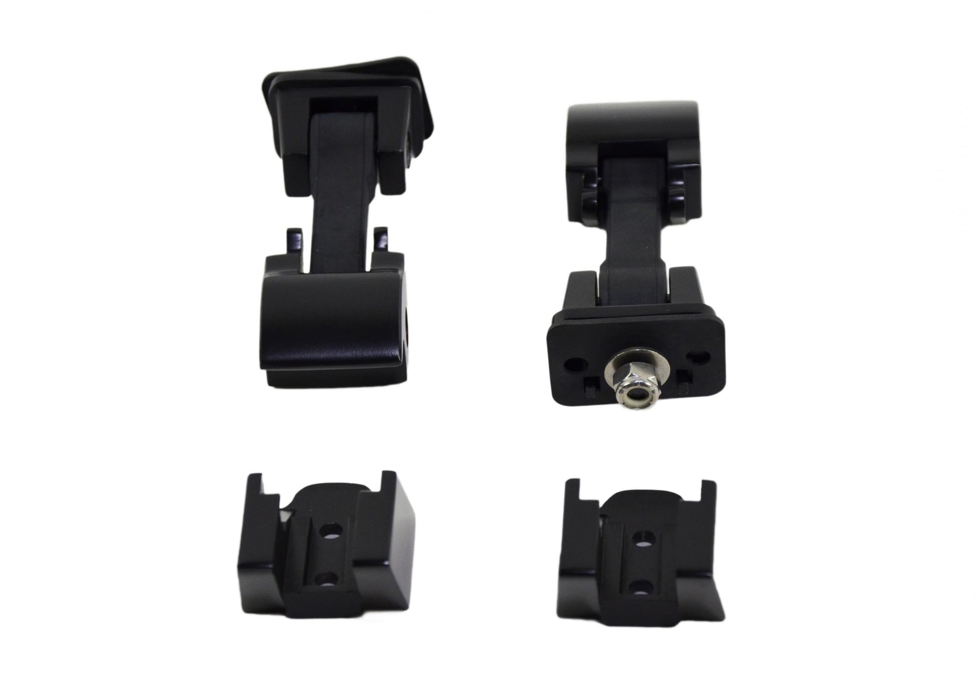 Kentrol Jeep JK Hood Catch Pair 07-18 Wrangler JK Powdercoat Black Kentrol