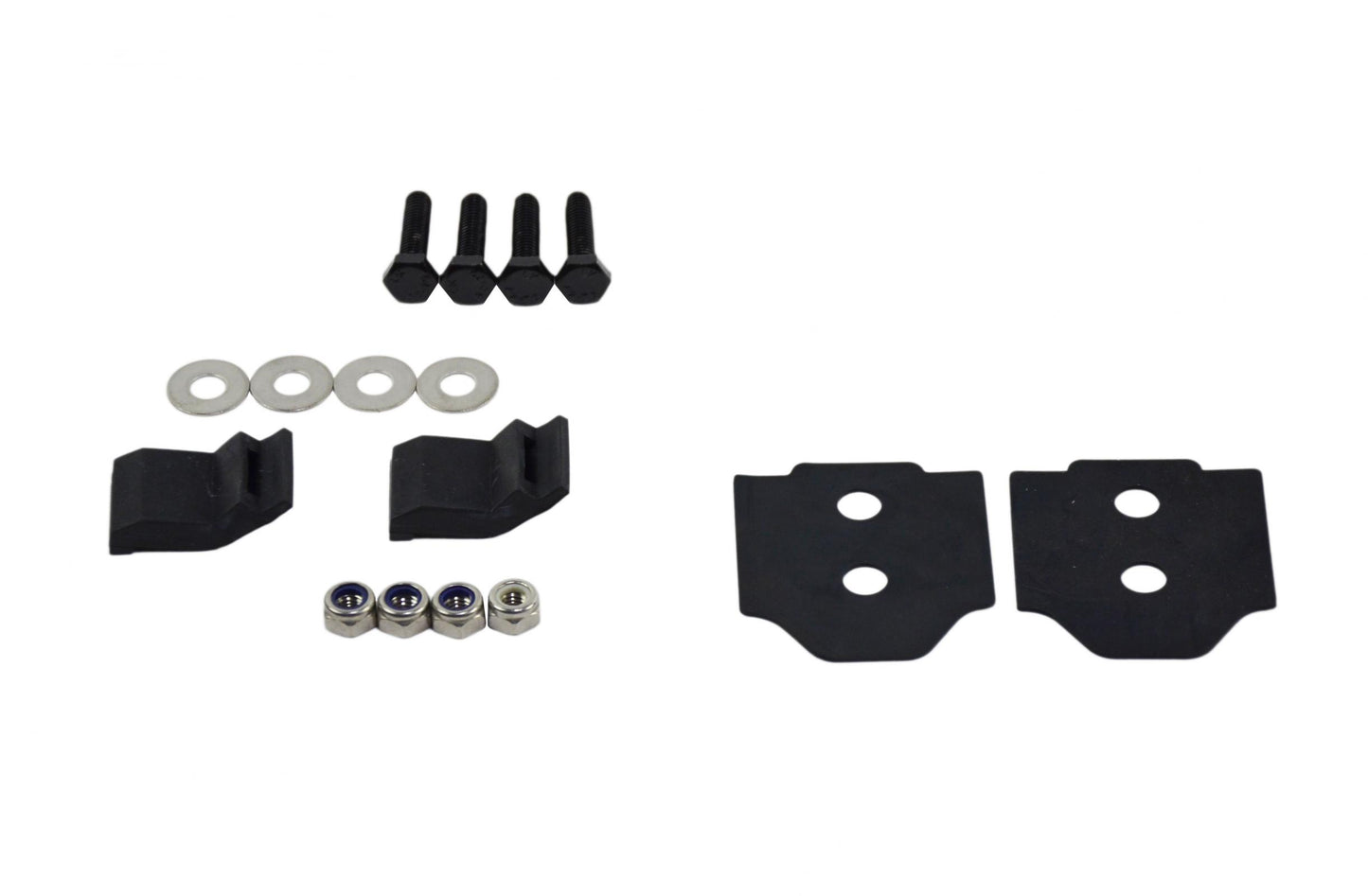 Kentrol Jeep JK Hood Catch Pair 07-18 Wrangler JK Powdercoat Black Kentrol