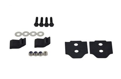 Jeep JK Hood Catch Pair 07-18 Wrangler JK Powdercoat Black Kentrol-6