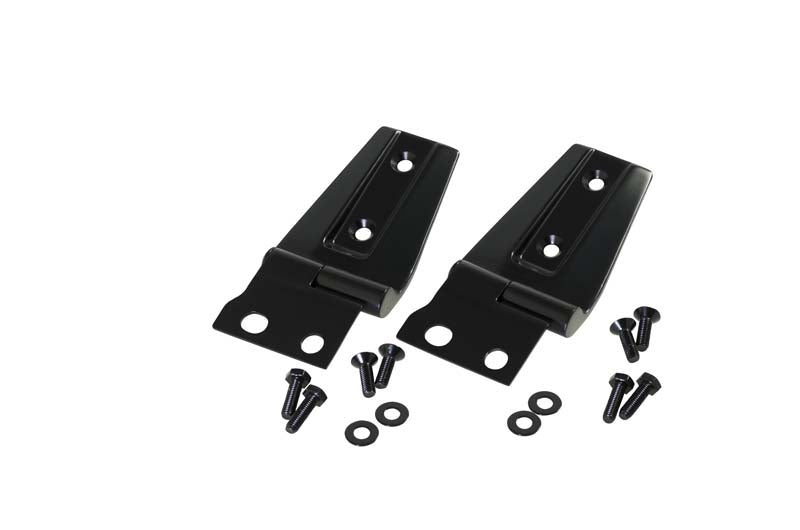 Kentrol Jeep JK Hood Hinge Pair 07-18 Wrangler JK Powdercoat Black Kentrol