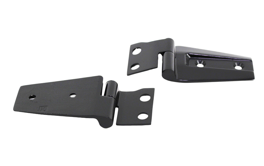 Kentrol Jeep JK Hood Hinge Pair 07-18 Wrangler JK Powdercoat Black Kentrol