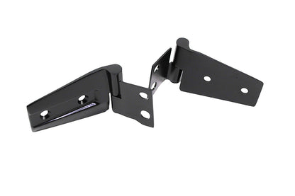 Jeep JK Hood Hinge Pair 07-18 Wrangler JK Powdercoat Black Kentrol-2