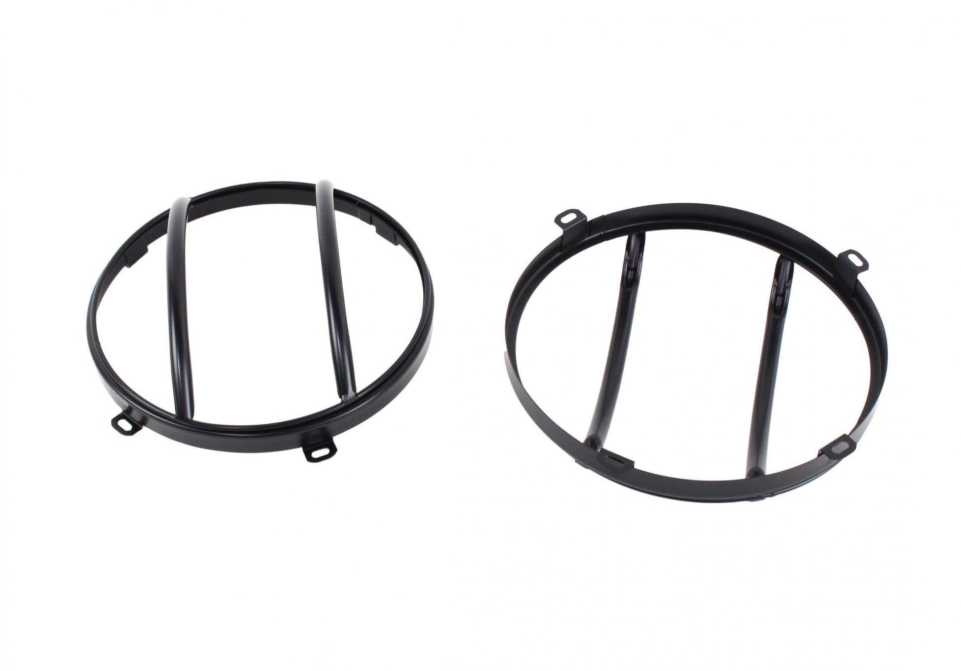 Kentrol Jeep JK Euro Headlight Guards Pair  07-18 Wrangler JK Powdercoat Black Kentrol