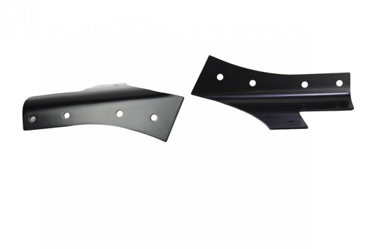 Jeep JK Windshield Supports Pair 07-18 Wrangler JK Powdercoat Black Kentrol-1