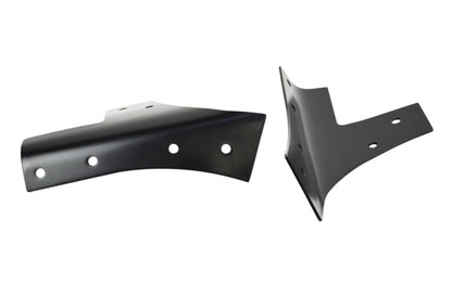 Jeep JK Windshield Supports Pair 07-18 Wrangler JK Powdercoat Black Kentrol-4