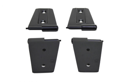 Jeep JK Door Hinge Set 4 Pieces 2 Door 07-18 Wrangler JK Powdercoat Black Kentrol-2