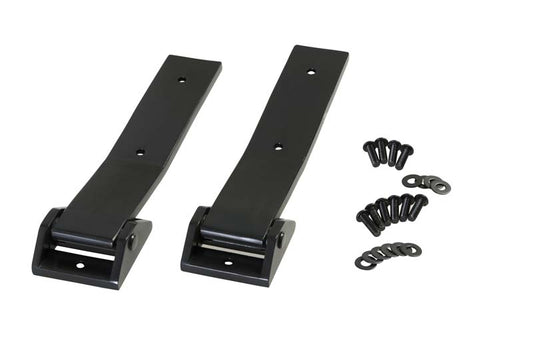 Kentrol Jeep JK Tailgate Hinge Pair 07-18 Wrangler JK Powdercoat Black Kentrol