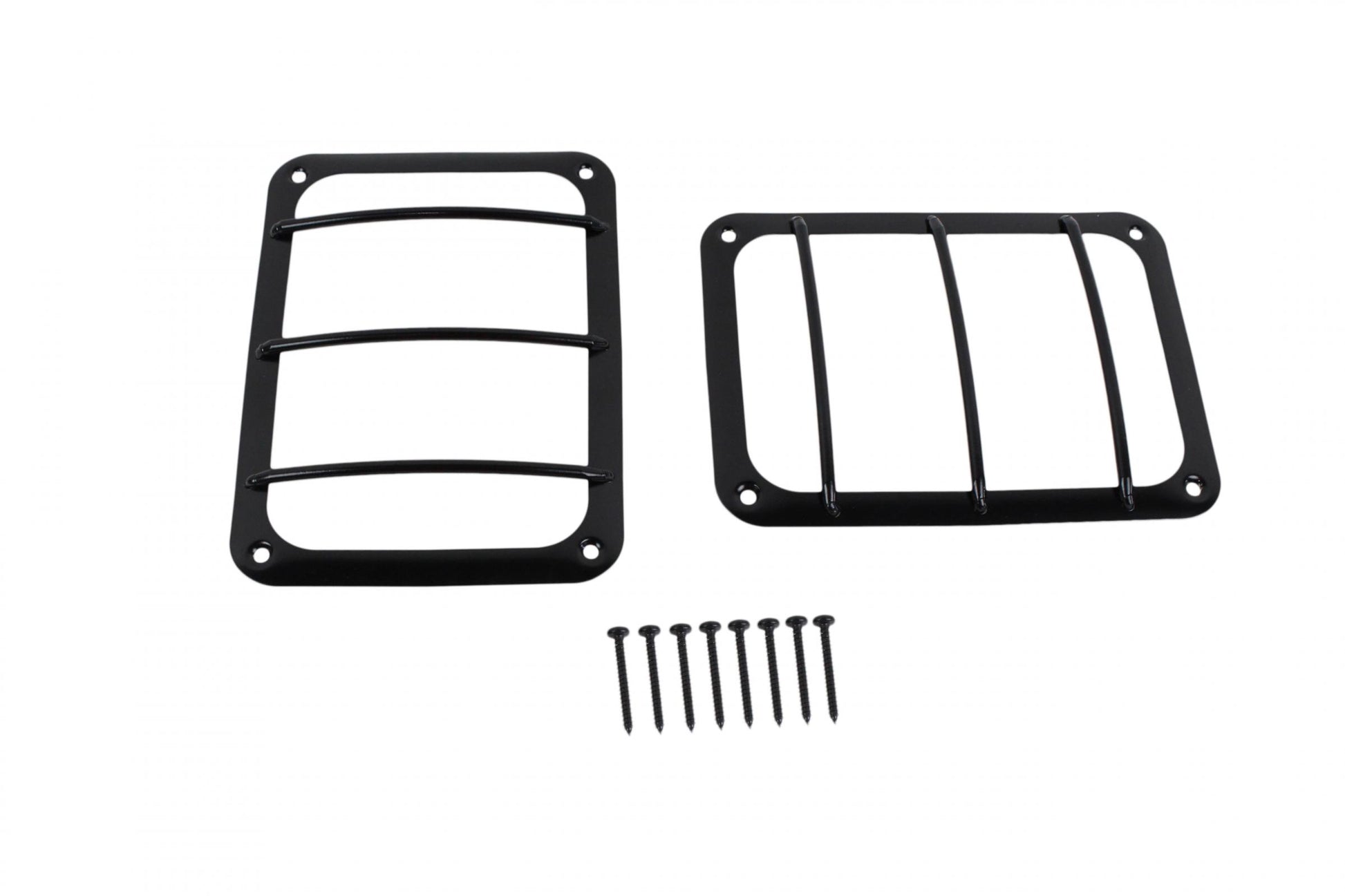 Kentrol Jeep JK Taillight Guard Pair 07-18 Wrangler JK Powdercoat Black Kentrol