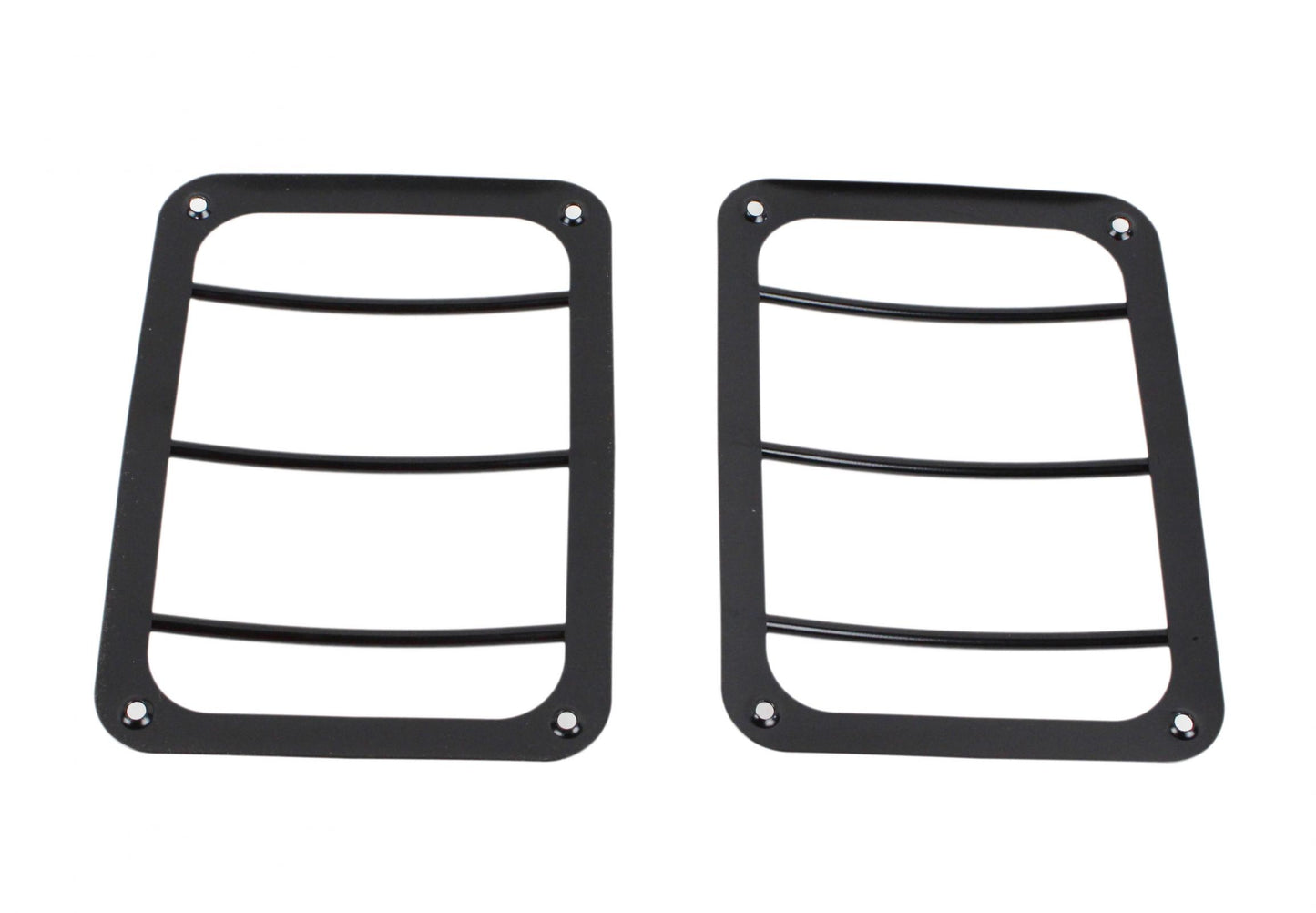 Kentrol Jeep JK Taillight Guard Pair 07-18 Wrangler JK Powdercoat Black Kentrol