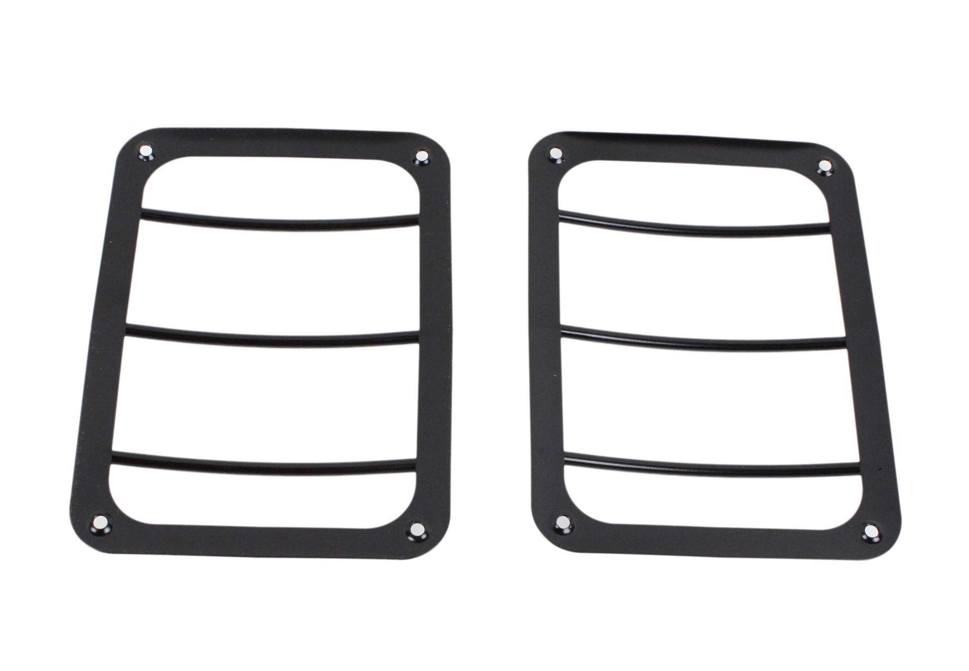 Kentrol Jeep JK Taillight Guard Pair 07-18 Wrangler JK Powdercoat Black Kentrol