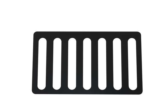 Kentrol Jeep JK Hood Vent 07-18 Wrangler JK Powdercoat Black Kentrol